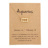 SIGNATURE ZODIAC NECKLACE WITH CARD - DivinityCharm